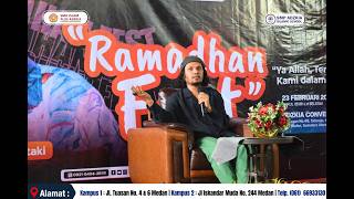 Download lagu MASYA ALLAH TABARAKALLAH.. Ustadz Hanan Attaki pada acara Ramadhan Fest SMA Islam Plus Adzkia Medan mp3