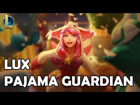 Pajama Guardian Lux Skin Spotlight from League of Legends