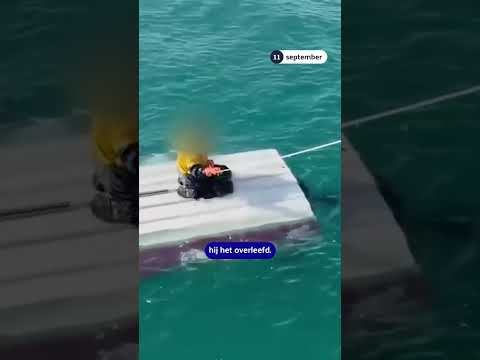 15-jarige jongen gered na 3 dagen op zee