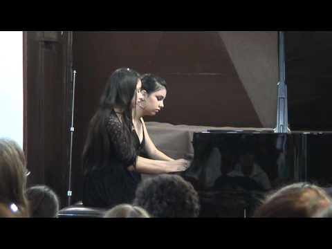 M Glinka Krakovyak & G Gershvin  Themes from Rapsodie in blue arranged by Inna Ignatyev performed by Julia and Liza