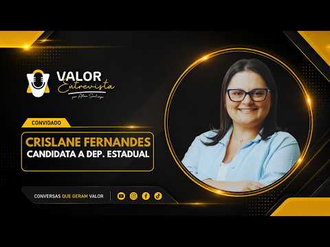 CRISLANE FERNANDES: DE ILHOTA PARA A ASSEMBLEIA LEGISLATIVA DE SANTA CATARINA!