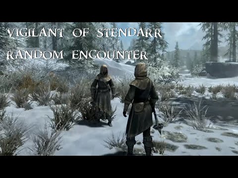 Skyrim - Vigilant of Stendarr (Random Encounter)