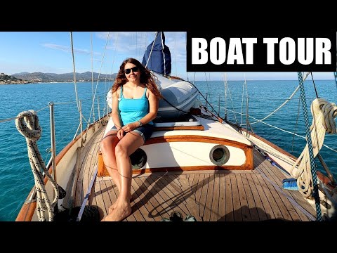 46] BOAT TOUR After A BIG REFIT | SAILBOAT TOUR (Tayana 37)