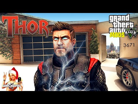How to install Thor Endgame script mod FREE (2020) GTA 5 MODS