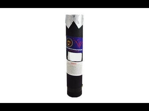 PFX62BBFB 62mm TITANIUM GOLD WILLOW - DOMINATOR FIREWORKS PRO