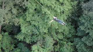 Rope jump at Hanusovce bridge, Slovakia_ Patrik