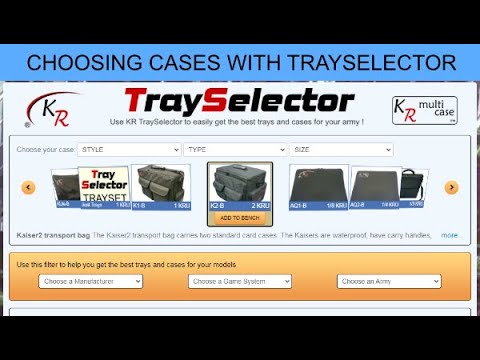 Adding Cases to a Bench in KR TraySelector
