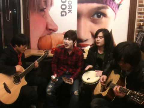 Band 'SOUNDWASH' Acoustic guerrilla live in Bu-san, Korea