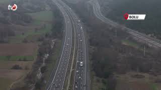 Bolu Geçişinde Bayram Trafiği Başladı