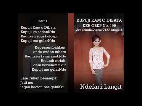 KEE No. 499 KUPUJI KAM O DIBATA