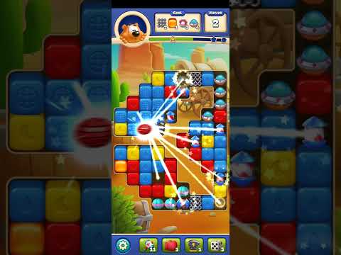 Toon Blast Level 8106 Hard Level No Bosters