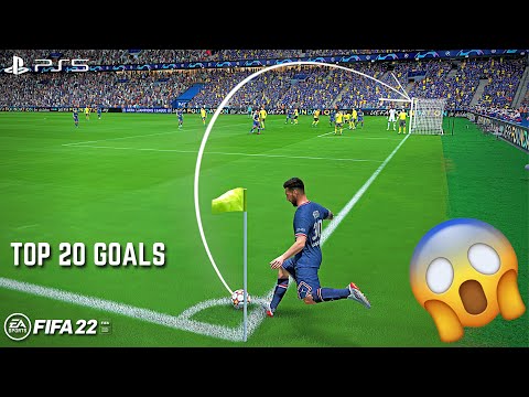 FIFA 22 - TOP 20 GOALS #5 (MJ7 Ft. Noori) | 4K