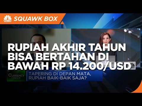 Tapering Off, Rupiah Akhir Tahun Bisa Bertahan di Bawah Rp 14.200/USD