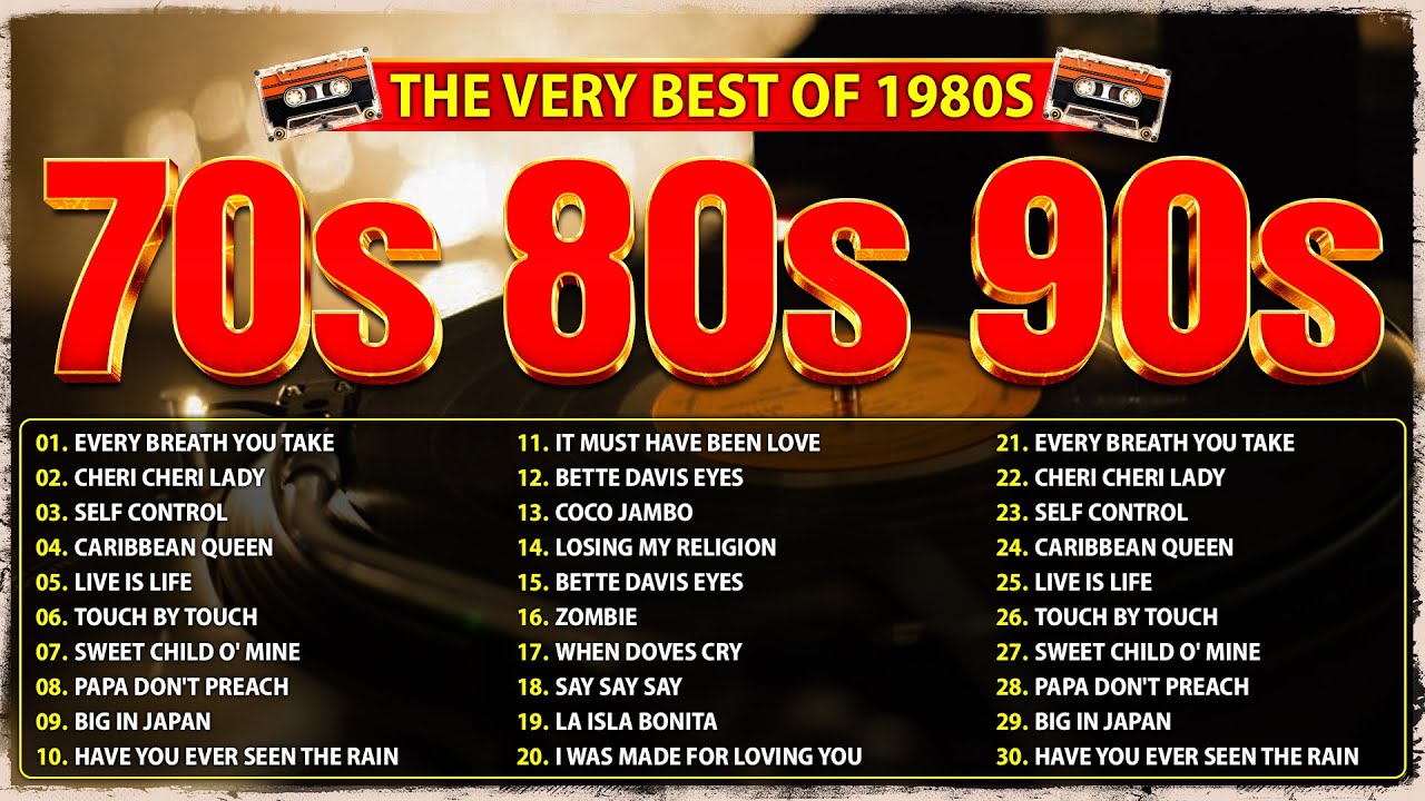 Best Music Hits 70s 80s 90s Playlist 📀 Greatest Hits 70s 80s 90s Oldies Music 1886 📀 Classic Music