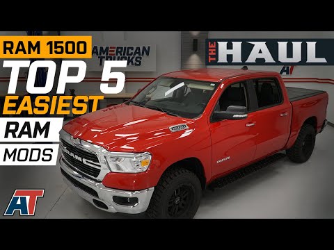 Top 5 Easiest Mods For Your 2019 Dodge RAM - The Haul