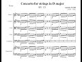 Antonio Vivaldi - Concerto for Strings in D major  RV 121 (Sheet Music Score)
