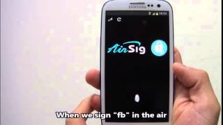AirSig Unlock - Setup and Usage