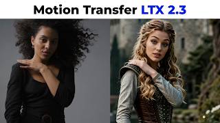 Transfer Motion From Video to AI Character LTX 2.3 | ComfyUI Tutorial