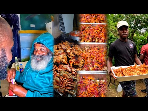 Street Side Cookout ft Drizzy Burke | Goat Head VS Johnny + Seafood Cookout at Subscriber Home
