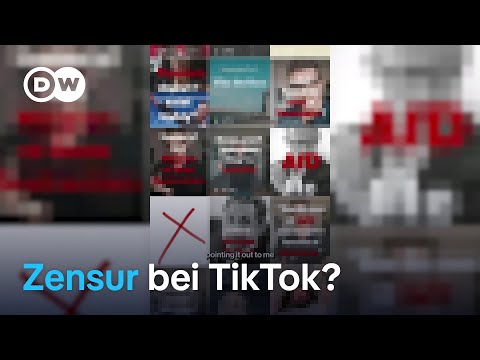 Nutzer alarmiert: Zensur bei TikTok unter neuem US-Eigentümer? | DW Nachrichten