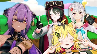 【同期?】三馬鹿共?による本気の協力ゲー【Super Bunny Man】【萌実/月赴ゐぶき/うる虎がーる/八十科むじな/あおぎり高校】