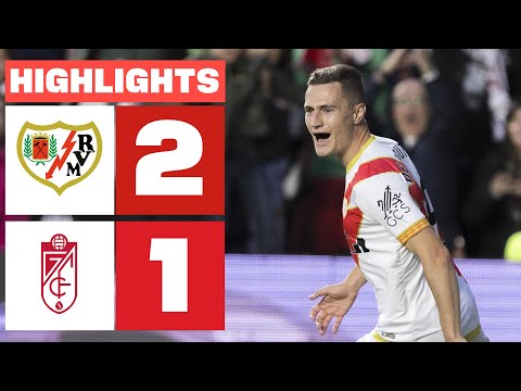 RAYO VALLECANO 2 - 1 GRANADA CF | HIGHLIGHTS LALIGA EA SPORTS