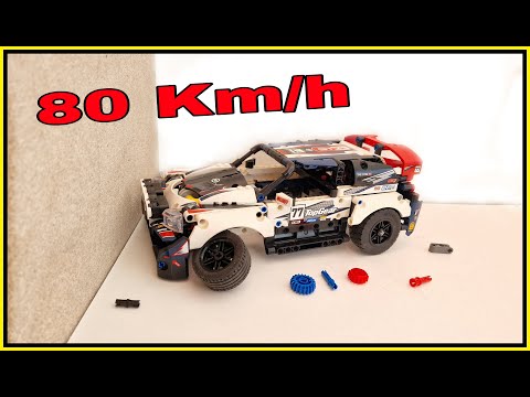 Lego Technic 42109 Top Gear CRASH 🚨 80 KM/H - 50 MPH 🚨 Lego Technic CRASH TEST