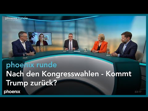 phoenix Runde: Nach den Kongresswahlen - Kommt Trump zurück?