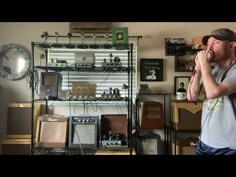 Vintage Shure 99G86 Black Label CR Element Harp Mic