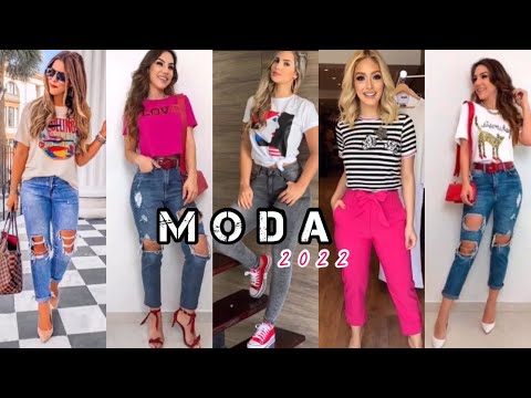 TENDENCIAS DE MODA 2022 | COMBINACIONES DE ROPA DE MODA PARA MUJER OUTFITS 2022