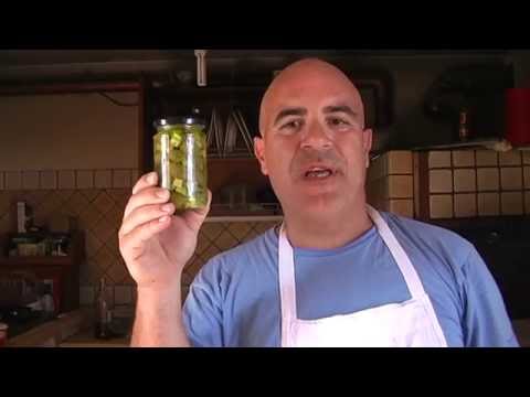 Olive schiacciate (alivi scacciati) - ottime come antipasto