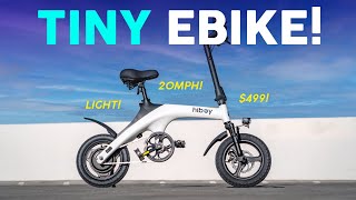 I Survived a Day On a Tiny E-Bike! – Hiboy C1 Electric Bike Review!