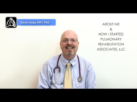 Über David Junga und wie/warum er unser Lungenrehabilitationsprogramm ins Leben gerufen hat, das ...