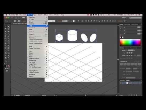 04/08 The grid  — Graphic Design: Make an Isometric Scene_ENG