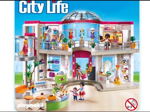 PLAYMOBIL 2014 CITY LIFE Le grand magasin Shopping-Center 5485
