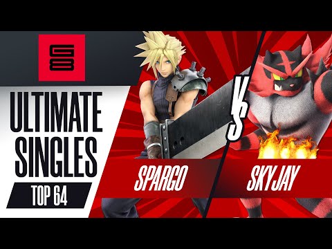Sparg0 vs SkyJay - Top 64 Ultimate Singles - Genesis 8 | Cloud vs Incineroar