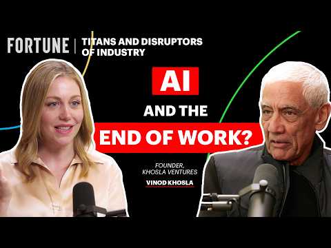 Vinod Khosla's Bold AI Prediction: The Future of Being Human | Titans and Disruptors