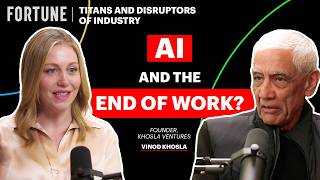 Das Ende der Arbeit: Vinod Khoslas Kühnste KI-Prognose (The End of Work: Vinod Khosla's Bold AI Prediction)