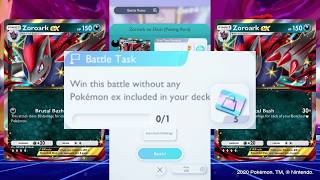 Zoroark EX | No EX Challenge | Pokémon TCG Pocket