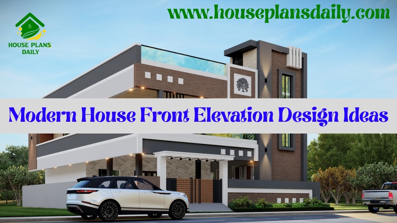 Modern House Front Elevation Design Ideas| Luxury Home Exterior