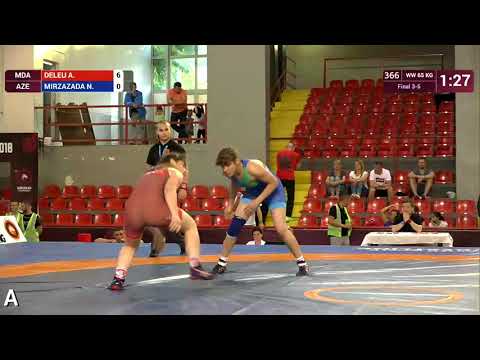 BRONZE WW - 65 kg: A. DELEU (MDA) v. N. MIRZAZADA (AZE)