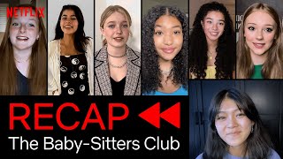 The NEW Cast Recap of The Baby Sitters Club  Season 1   Netflix After School