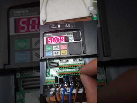 Omron mx2 fabrika ayarları ve start