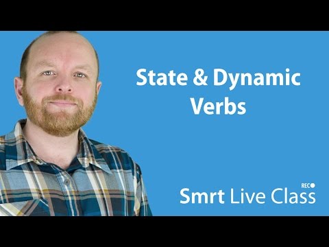 State Dynamic Verbs Intermediate English with Mark 10