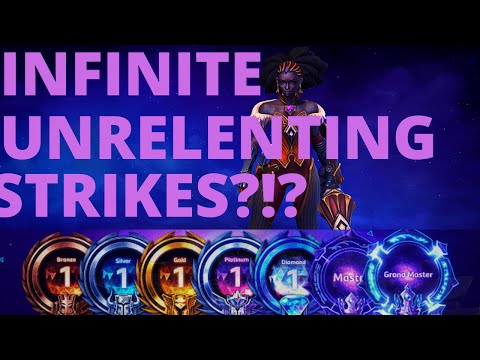 Qhira Unrelenting Strikes - INFINITE LEVEL 20 QHIRA ULT RESETS?!?! - Silver 5 B2GM Season 4