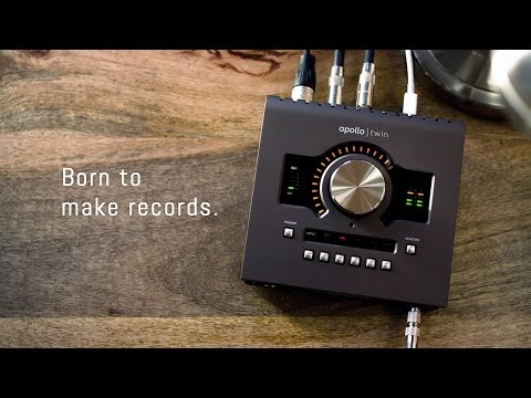 Born to make records. Meet Apollo Twin MkII.