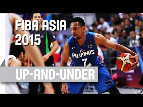Jayson William's amazing up-and-under move - 2015 FIBA Asia Championship