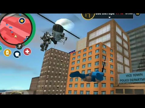 👑ROPE HERO: VICE TOWN CITY 🥷MAFIA PRLODHIGAMING GAMEPLAY KILL THE 🎭 POLICE🚨 PUBLIC 🗡🤯#LONG #games👀😱