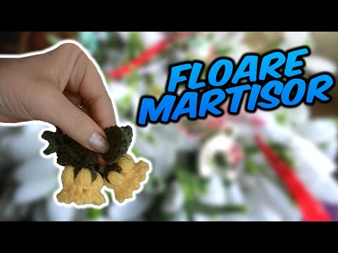 FLOARE CROSETATA (idee de mărțișor)