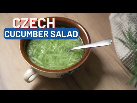 Czech Cucumber Salad
